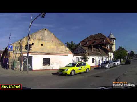 Driving in Timişoara: Bd. Eroilor de la Tisa - Ghiroda. (Timelapse 2x)