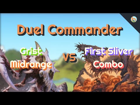 Grist Midrange vs. First Sliver Hypergenesis [Duel Commander-EDH] - Magic: The Gathering