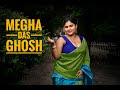 MEGHA DAS GHOSH IN BEAUTIFUL GREEN BLUE COMBINATION SAREE VIDEO OUTDOOR SAREE VIDEO SAREE BOLD