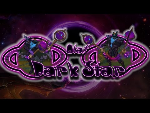 Dark Star Olaf - Skin Spotlight - Custom Skin LOL [S7]