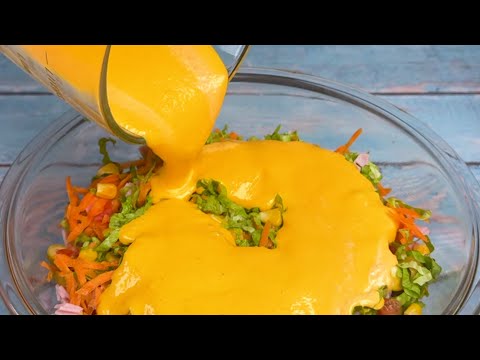 The best American salad that no one teaches!