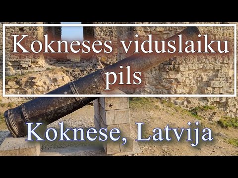 Kokneses viduslaiku pils | Koknese #castle #koknese