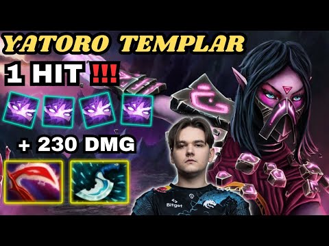 🔥 YATORO Templar Assassin HARD CARRY Highlights 🔥 0 Death EZ Game 🔥 - Dota 2