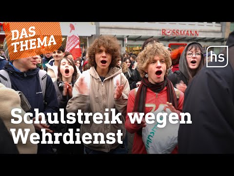 Schüler rebellieren - Rüstungskonzerne feiern Rekorde | hessenschau DAS THEMA