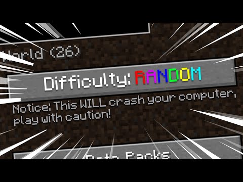 Minecraft, But EVERYTHING Is Random...