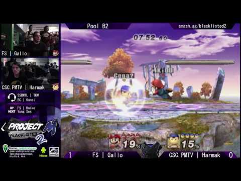 Blacklisted 2 Pools - FS | Gallo (Mario) vs. CSC PMTV | Harmak (Ness)