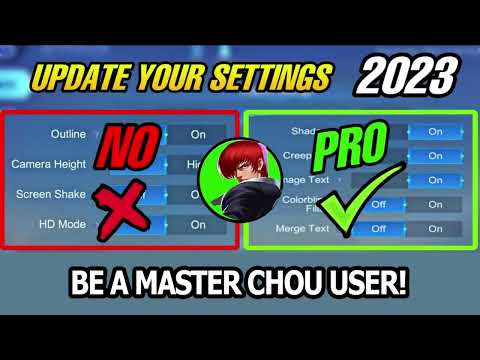 What You Need to Know About Secret Pro CHOU Setting in 2023 #mlbb #choumlbb
