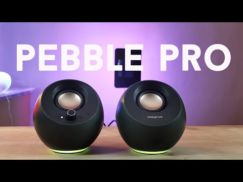 Creative Pebble Pro Altavoces minimalistas 2.0 USB-C para