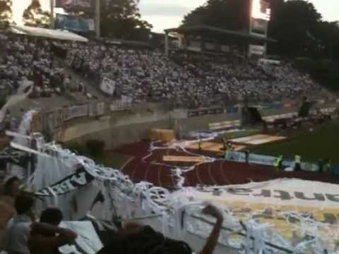 "Queremos la copa" Barra: Vltra Svr &bull; Club: Comunicaciones