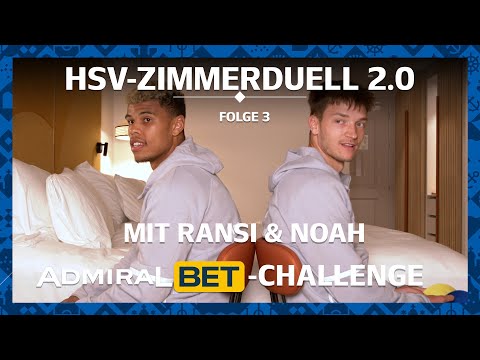 HSV-ZIMMERDUELL 2.0 | Folge 3 mit Ransford Königsdörffer und Noah Katterbach | AdmiralBet-Challenge