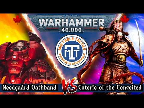 Warhammer 40k Battle Report: Emperor's Children VS Leagues of Votann