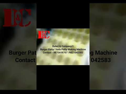 Burger Making Machine