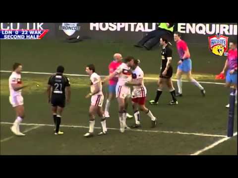 London Broncos Versus Wakefield Trinity Wildcats 2013