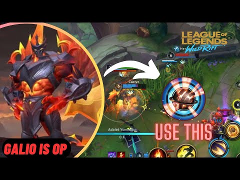 GALIO IS OP IN SEASON 10 | WILD RIFT