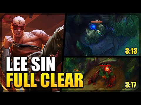 HOW to FULL CLEAR on Lee Sin | 2 Smites no Leash