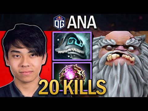 OG.ANA SMURF PUDGE WITH SHIVA'S & 20 KILLS - DOTA 2 7.31 GAMEPLAY