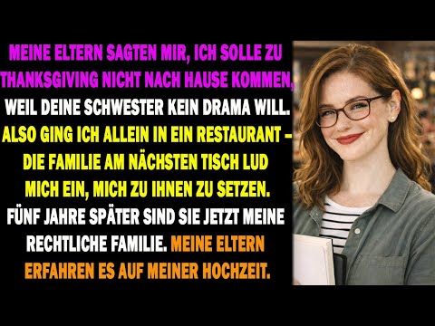 KOMM NICHT NACH HAUSE, SAGTEN MEINE ELTERN — JAHRE SPÄTER BEI MEINER HOCHZEIT…