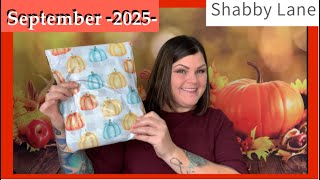 September -2025- Shabby Lane T-Shirt of the Month Club