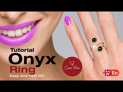 Crafting an Exquisite Onyx Ring: Ignite Your Passion for Wire Jewelry Artistry
