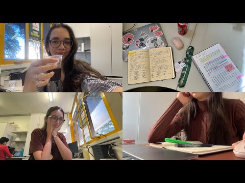 My routine in the master's degree: Classes, subjects and study