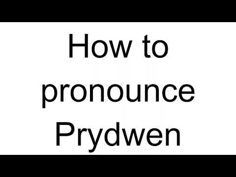 How to Pronounce Prydwen (English)