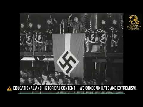 Baldur von Schirach’s 1935 Speech to Hitler Youth at AEG Factory | Rare Nazi Propaganda Film