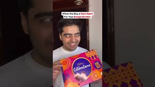 When It’s Rakhi But You Have a Kangla Brother 😒 #rakshabandhan #shorts #brothersister