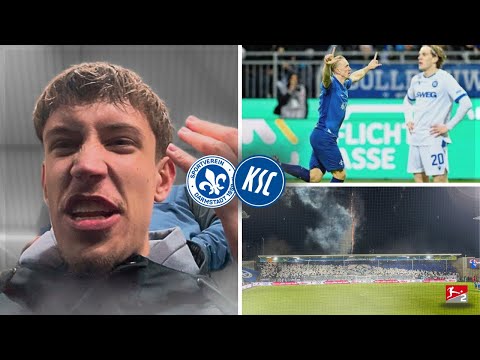 It's going to be a blast…🧨🎆🥅⚽️ | Darmstadt - Karlsruher SC | Stadium Vlog | SixerMo