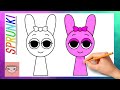 How To Draw Pinki From Incredibox Sprunki Easy Drawing Tutorial