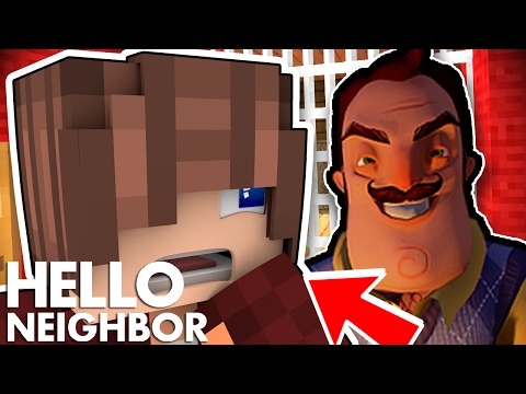 Minecraft Five Nights at Freddys - Minecraft Hello Neighbor - Kidnapped By The Neighbor (Minecraft Roleplay)