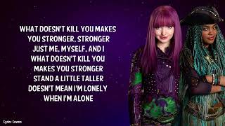 Dove Cameron, China Anne McClain   Stronger LYRICS Descendants 3 Under The Sea 1