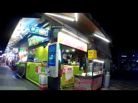 [Taiwan] Caminhei pela estação Hualien e pelo centro de Hualien. Mercado Noturno2019.02.27 [Taiwan]Estação do Condado de Hualien Mercado Noturno da Cidade de Hualien