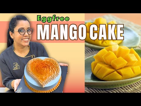 Best Eggless Mango cake recipe | #SCM #bakealongwithsangeeta #youtubelive