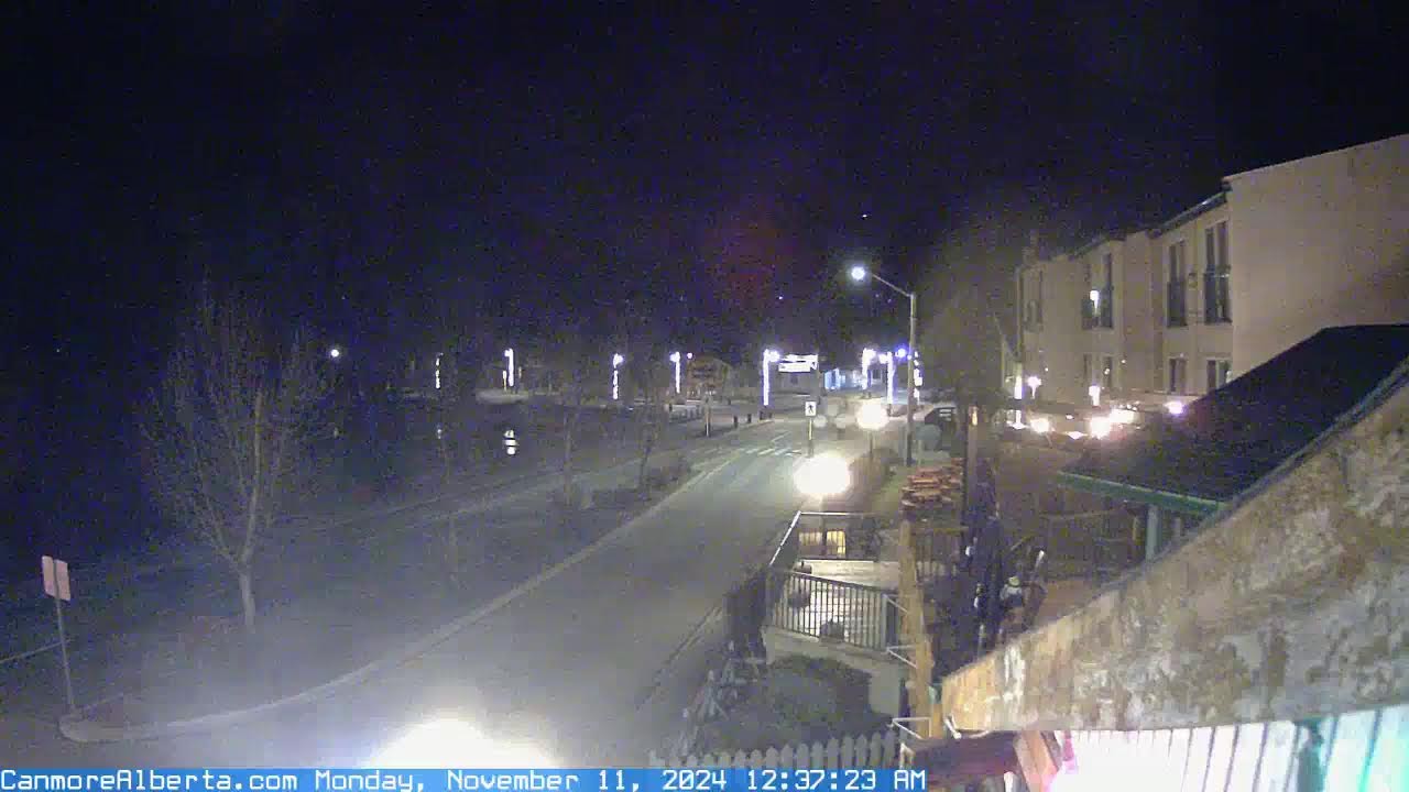 Ha Ling Peak from the Drake Pub and Inn