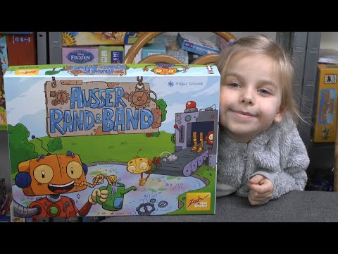 Ausser Rand und Band (Zoch) - ab 7 Jahre - Würfel, Roboter, Bauen, Spaß ...