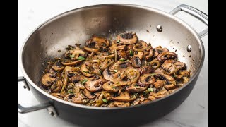 Sautéed Mushrooms and Onions (Easy Side Dish)