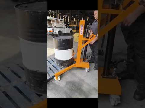 Fu Shen Hydraulic Drum Truck YTC |450kg Drum Lifter & Transporter | Safe Drum Handling Solution 