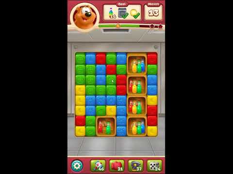 Toon Blast Level 2615 - NO BOOSTERS 🐻🐺🐱 | SKILLGAMING ✔️