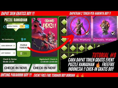 CARA CLAIM PUZZLE RAMADHAN GRATIS 🔥🔥 #FREEFIRE INDONESIA