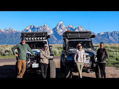 THE GRAND TETONS - AN OVERLAND ADVENTURE  - Bears, Buffalo and Nature // EFRT S6 EP37