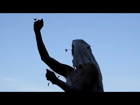 Dance of Sadness in Leipzig   Butoh Performance   Germany