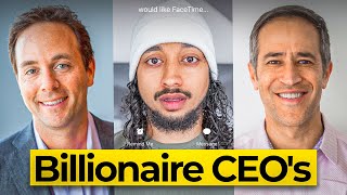 I Asked Billionaire CEOs How To Get Rich