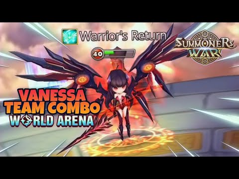 Vanessa Team Combo in World Arena Ep. 3 - Summoners War