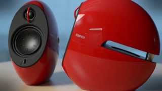 Video thumbnail for Unboxing: Edifier E25 Luna Eclipse bluetooth speakers look like they came straight off a spaceship by Digital Trends