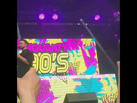 Gareth Gates - Any One Of Us @ Cardiff Bute Park Noughty Nineties festival 30th April 2022