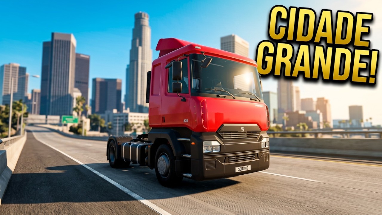 VIAJEI PRA CIDADE GRANDE E COMPREI O CAMINHÃO NOVO! - BeamNG.drive 0.40 RLS #1