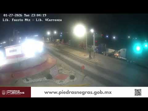 Transmisión en vivo de ruta fiscal Piedras Negras Puente Internacional 2
