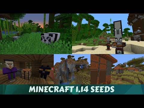 Rigz Digz - Minecraft 1.14 Seeds!  More Bamboo Forests and Pillager Outposts!  Multiple Villages near Spawn!