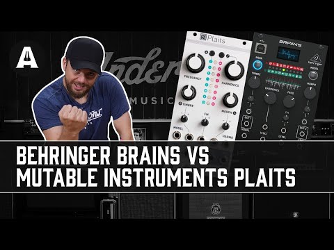 Behringer Brains vs Mutable Instruments Plaits - Battle of the Oscillators!