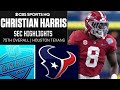 Christian Harris: Alabama Highlights | 75th Overall Pick in 2022 NFL Draft | CBS Sports HQ